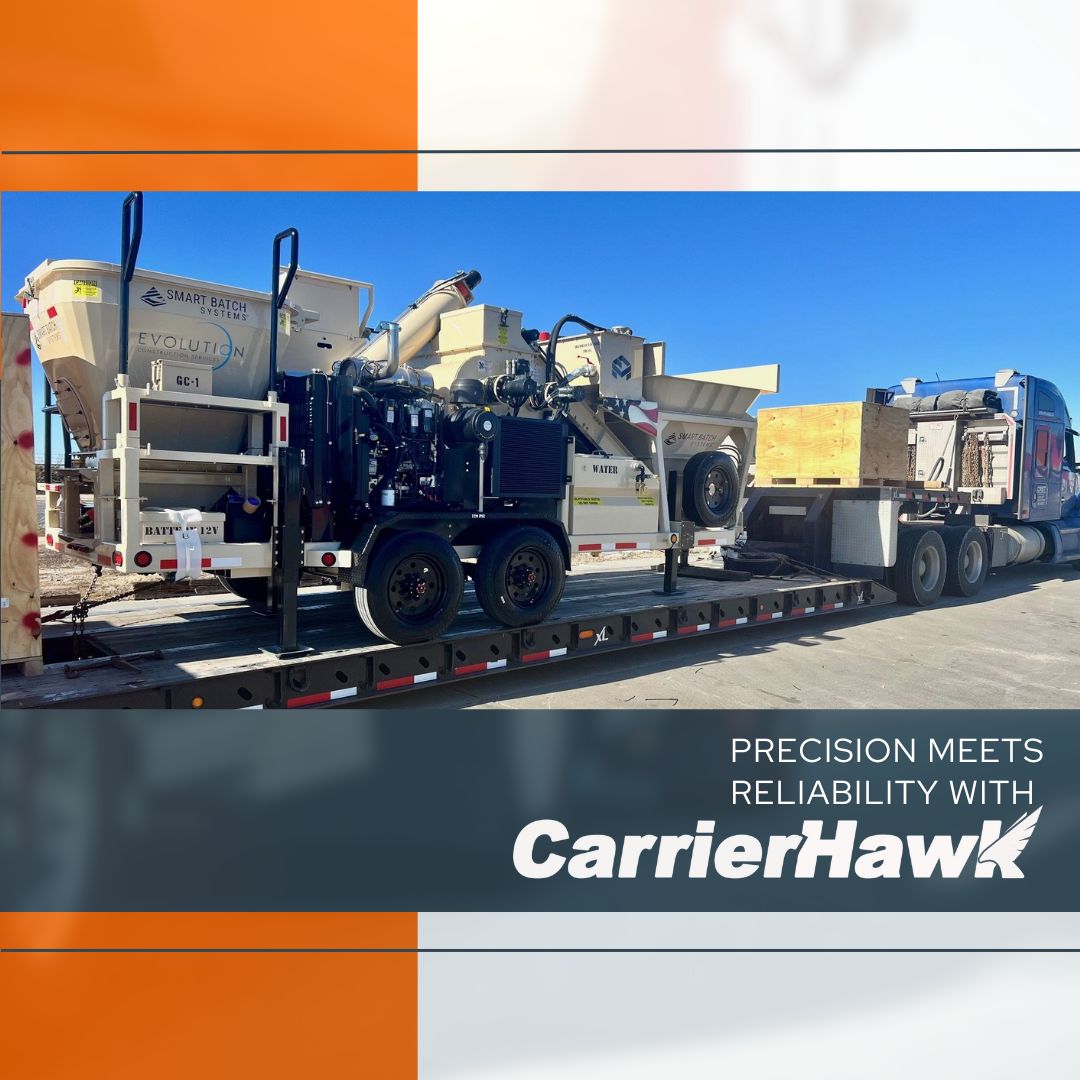 CarrierHawk's tweet photo. Looking to transport oversized or heavy freight? Our Flatbed services are here to help. With specialized options such as drop-deck and double-drop trailers, we ensure your large shipments are managed with precision and care. Take a look at this project from January! https://t.co/7cbXGvZT77