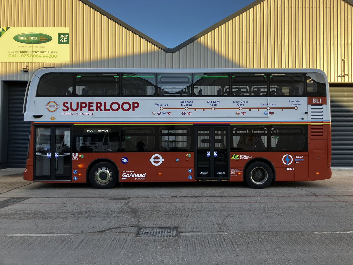 pompey4ever007's tweet photo. You may have seen today in the London news the launch of the Bakerloop consultation by @TfL we are proud to be involved in the project to get the bus looking smart &amp; presentable with @Go_Ahead_London @TheGoAheadGroup @HDTrim @MurphyLorna https://t.co/YKasWbU3PG