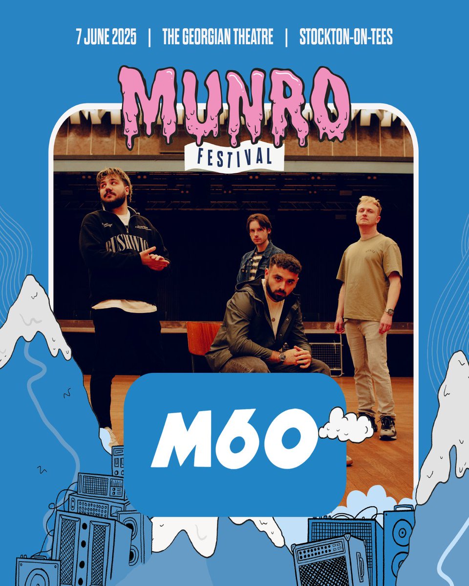 M60 (@officialm60) on Twitter photo Buzzing to announce our 1st festival of the year <a href="/MunroFestival/">MUNRO Festival</a>
Rumour has it, that there might be a few more this year... 👀 Buzzing to announce our 1st festival of the year <a href="/MunroFestival/">MUNRO Festival</a>
Rumour has it, that there might be a few more this year... 👀