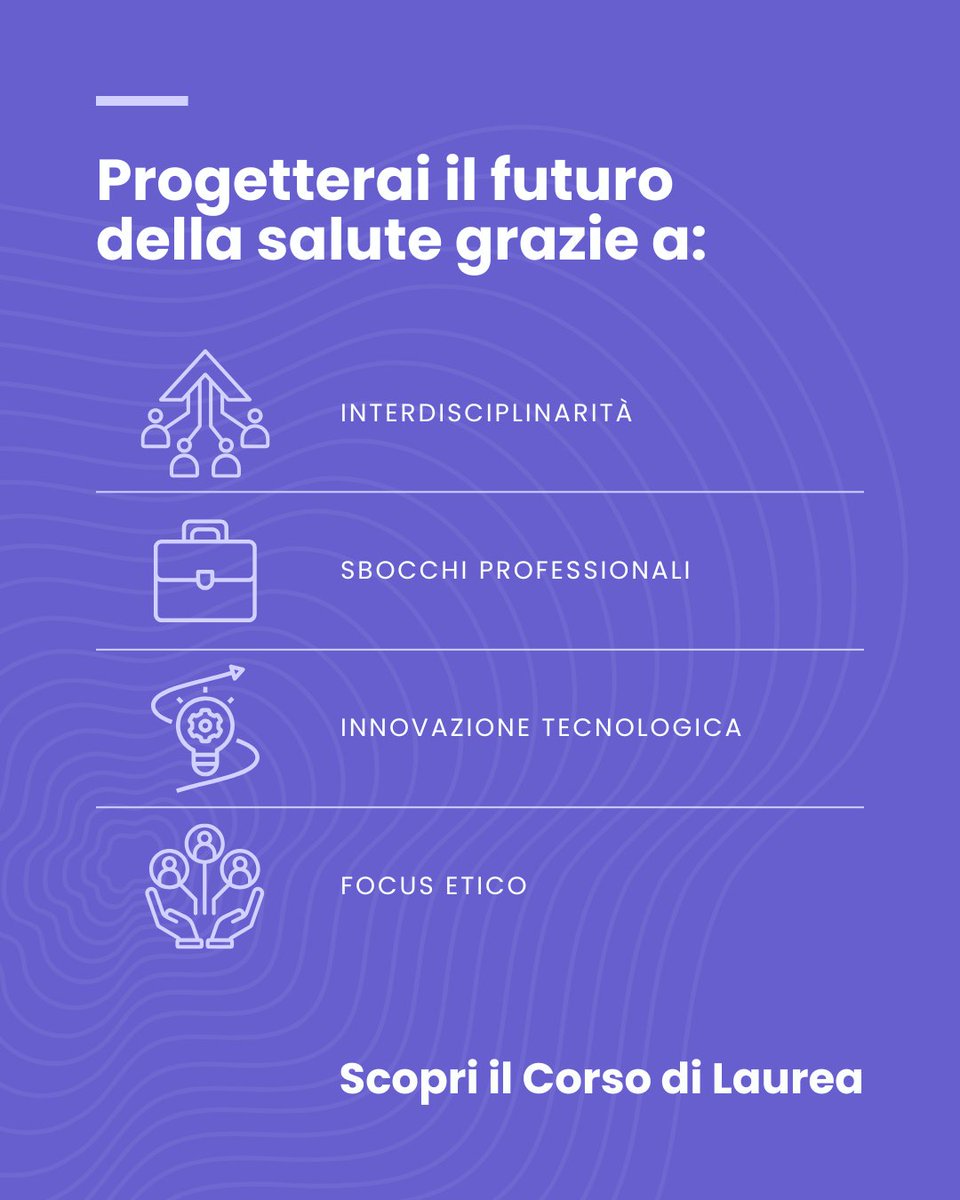 Aperte le iscrizioni al Corso di Laurea triennale in Biomedical Engineering #UCBM. Un percorso che unisce ingegneria e biomedica avanzata per formare esperti in #AI, dispositivi medici e imaging, con teoria, pratica e #laboratorididattici. Scopri di più: bit.ly/3Ehl1mt