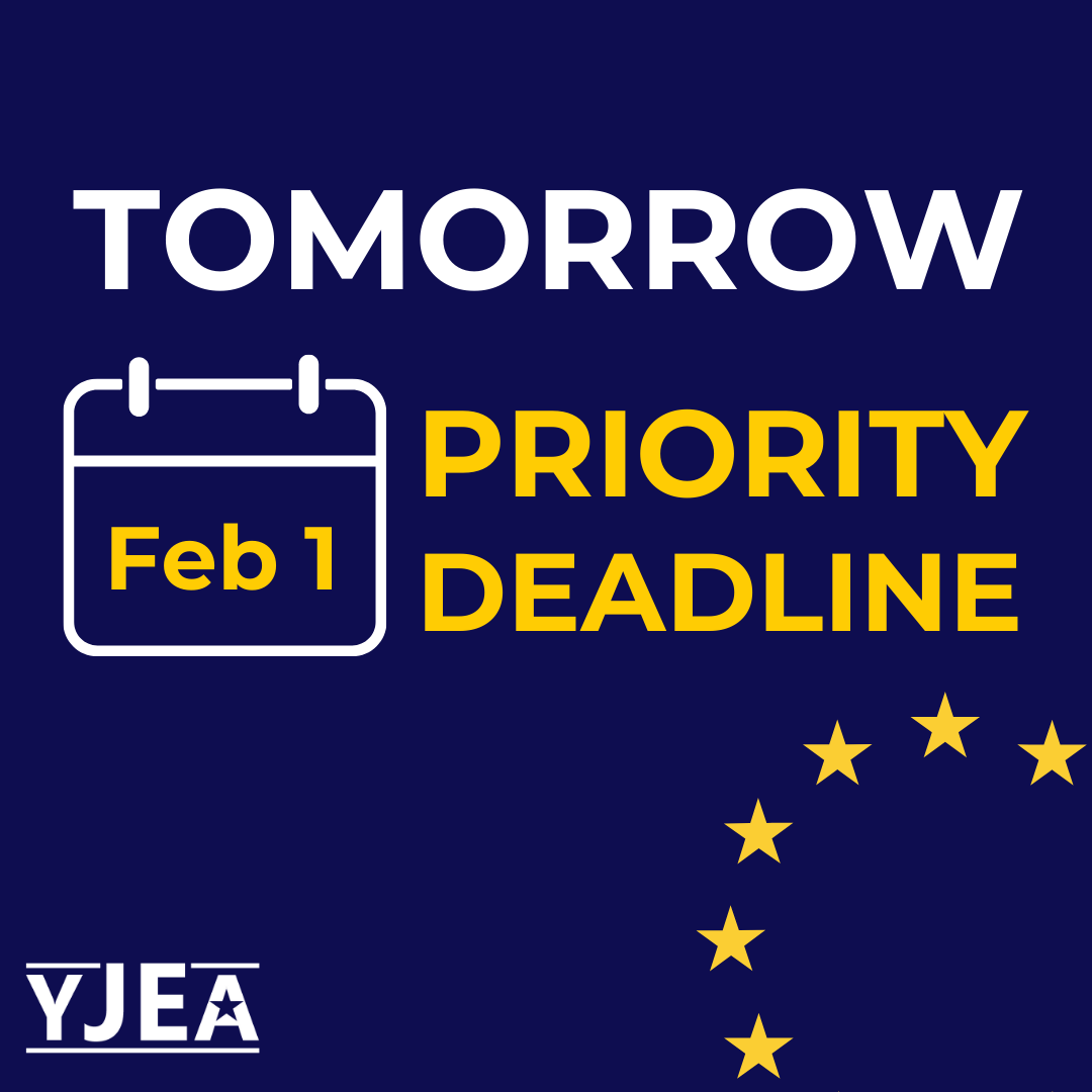 yjeaorg's tweet image. Last reminder🚨 Tomorrow is the priority deadline to submit your papers. Do not miss out!📨

#yjea #callforpapers #prioritydeadline #EUpolitics #internationalrelations #getpublished #studentjournal