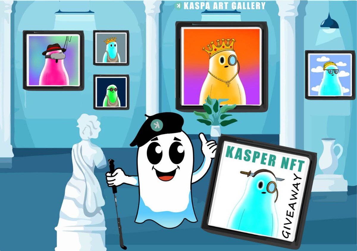 KasperCoin's tweet image. 🚨 MASSIVE KASPER NFT WHITELIST GIVEAWAY 🚨

👻 The most anticipated NFT collection on Kaspa is coming and we’re giving YOU a chance to lock in a whitelist spot

💥 How to Enter
1️⃣ Follow @KasperCoin
2️⃣ Retweet this post
3️⃣ Comment a 👻 emoji

While we as a community finalize and…