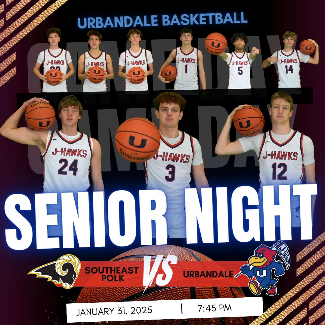 JHawkBBB's tweet photo. Senior Night vibes in the gym tonight! 🏀🎓 Show up, cheer loud, and celebrate our seniors while the boys go to work! 🔥💪
#GOJhawks! https://t.co/H6kb9m0JZE