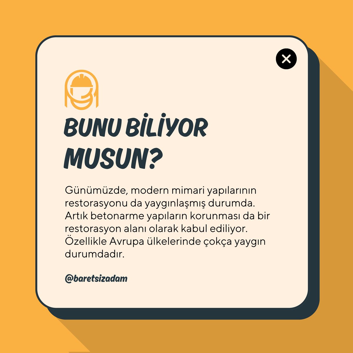 #baretsizadam #restorasyon #konservasyon #kültürelmiras