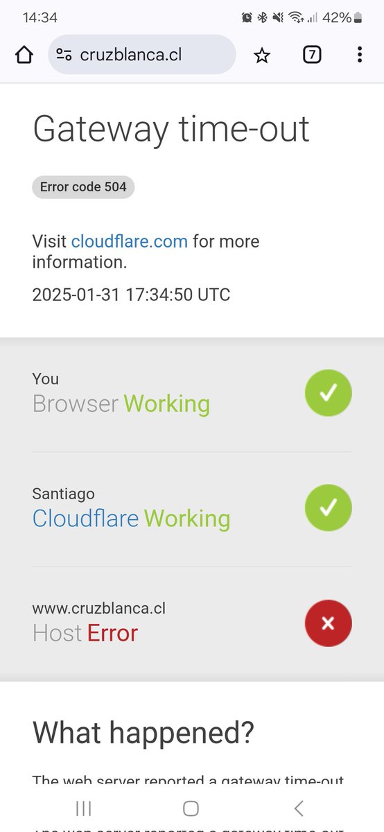 Chrisiqq's tweet photo. @ICruzBlanca estoy tratando de hacer el pago de la cotización que vence hoy y su web está caída. El call center no atiende a esta hora, que hago? https://t.co/me3qStoipV