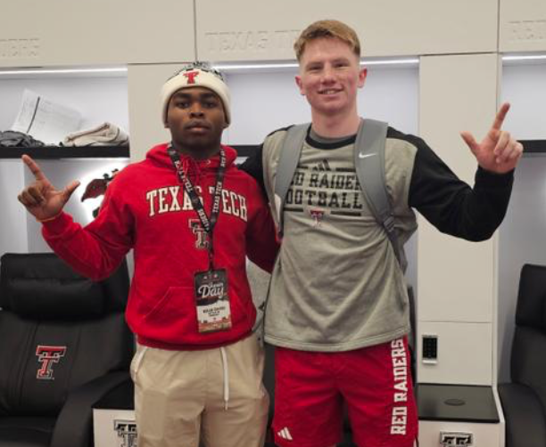 RedRaiderSports.com (@redraidersports) on Twitter photo "I would say around the one or two area, since they're the first school I got to check out. I like them a whole lot."
Hutto RB Keilan Chavies (<a href="/KeilanKc/">Keilan Chavies '26</a>) is down to his Top 6 and is high on #TexasTech after a Junior Day visit #WreckEm
▶️texastech.rivals.com/news/2026-hutt… "I would say around the one or two area, since they're the first school I got to check out. I like them a whole lot."
Hutto RB Keilan Chavies (<a href="/KeilanKc/">Keilan Chavies '26</a>) is down to his Top 6 and is high on #TexasTech after a Junior Day visit #WreckEm
▶️texastech.rivals.com/news/2026-hutt…