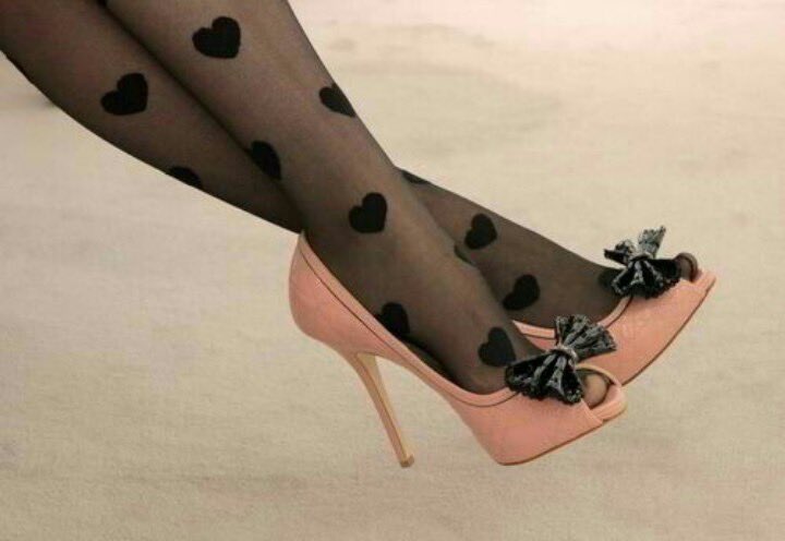 sakurafraise's tweet image. cute socks and tights with heels is so dolly