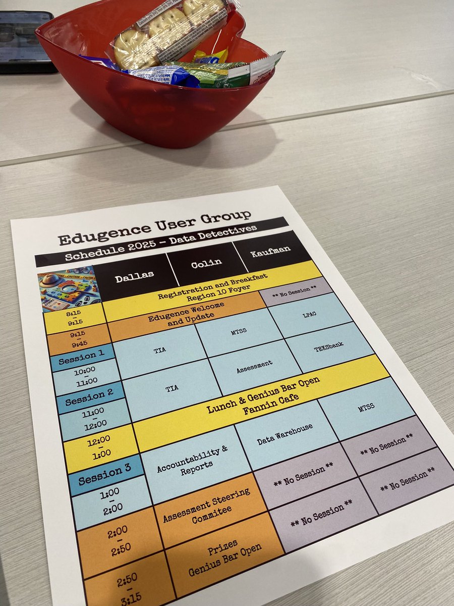 mrsmuse2010's tweet photo. #Edugence @region10data 
Hanging with Alf from Edugence getting ready to dig some data! https://t.co/CCMrhcVIc8