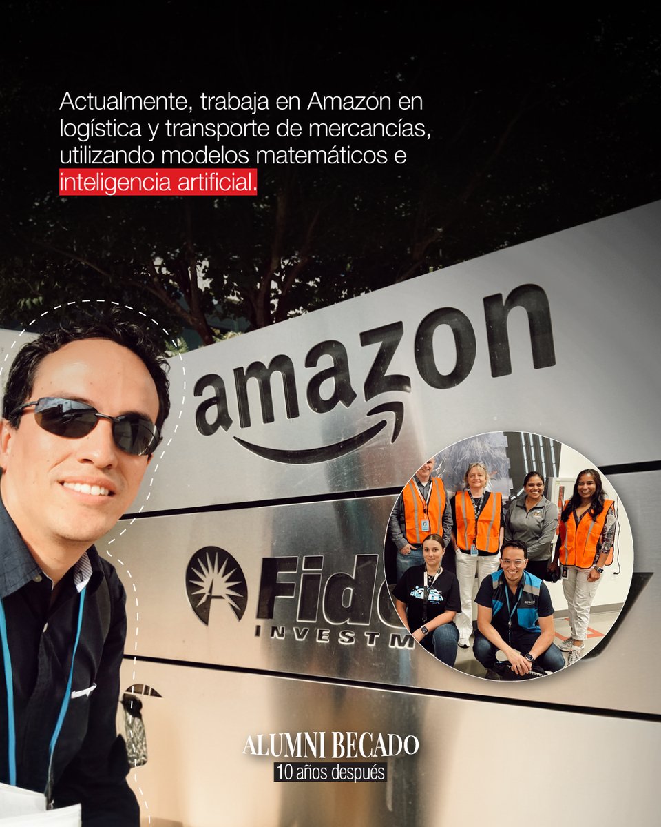 🚀 #10yearslater | De la USFQ, al MIT y al mundo🌍

Él es Daniel Merchán, uno de nuestros Alumni destacados que obtuvo la Beca Newton para realizar sus estudios en la USFQ hasta llegar a las ¡grandes ligas! 🔥🔥

Sigue conociendo su increíble camino hacia la cima🤩 
#USFQAlumni