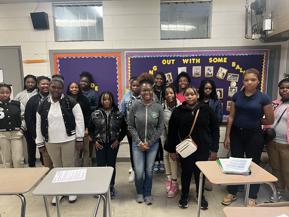 Today was the final day of our Botvin Life Skills Curriculum teaching with the girls at Tipton Middle School! We enjoyed teaching you all over the past few weeks! 💜💚

#DFCOFDC