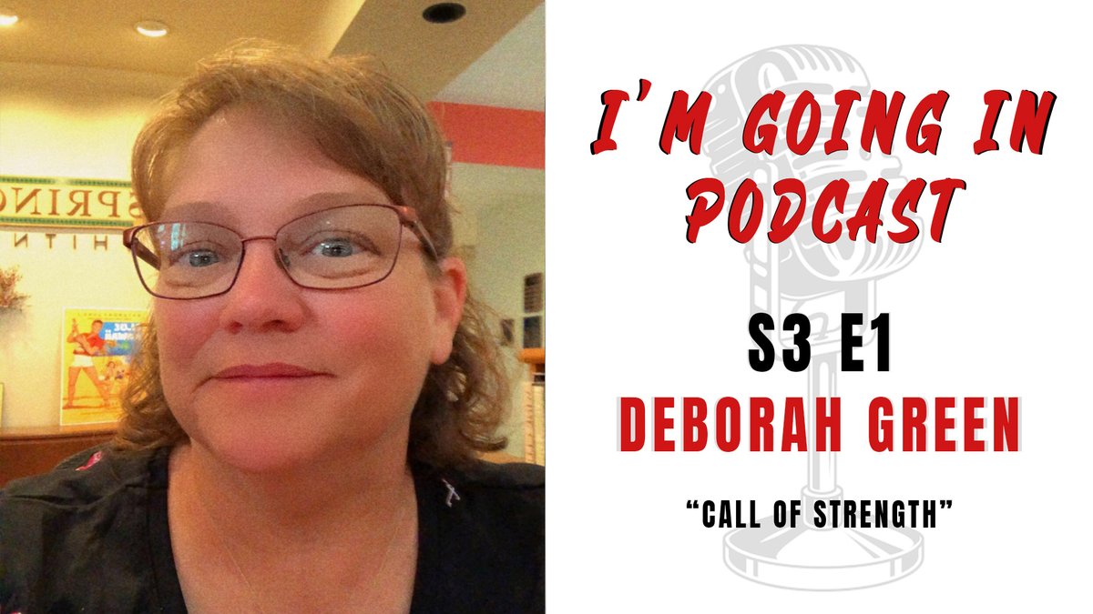 💙 The episode with Deborah Green is now live on the ‘I’m Going In!’ Podcast. Join us as Deborah opens up about her experiences in law enforcement, the challenges she faced, and her insights into mental health in first responders. Check it out now! 🚔💪 #MentalHealth