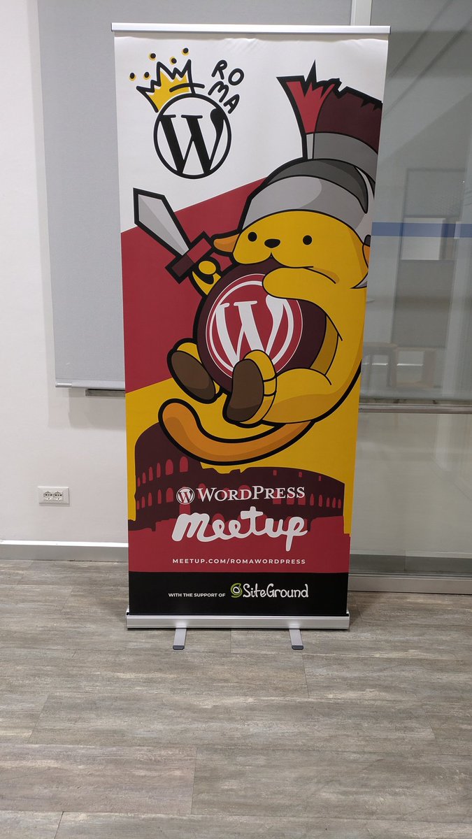 Primo incontro dell'anno del Meetup WordPress di Roma, con speaker Vincenzo Arena (<a href="/helpaziende/">Vincenzo Arena</a> ) 🥳
#wordpress