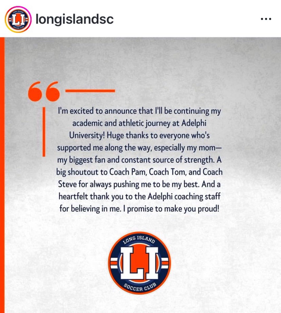 ✨⭐️Adelphi 2029⭐️✨<a href="/AdelphiWSoccer/">Adelphi Women's Soccer</a> <a href="/AUPanthers/">Adelphi University Athletics</a> <a href="/AdelphiU/">Adelphi University</a> #panthers #Classof2025 #KellenbergVarsitySoccer #Forward #Midfielder #mvp #captin #Centerback #allleague #versatileplayer @_ballermedia #LongIslandSoccerClub <a href="/GAcademyLeague/">Girls Academy</a> <a href="/onlyGplatform/">The OG Platform</a> <a href="/ImCollegeSoccer/">College Soccer Truth ™</a>