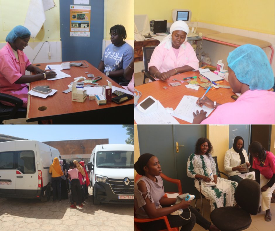 2️⃣0️⃣0️⃣ adolescent.es ont bénéficié de services de soins,  consultations générales, IST, supplémentation et SSR, lors des journées de visites équipe mobile de ENDA Santé et les prestataires de santé de #Mbour et #Joal.
 
 #SSR #accesauxsoins