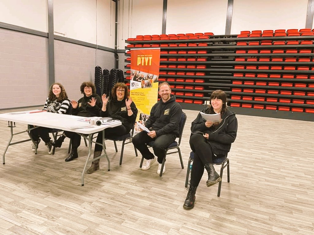 Last night was our 106th youth theatre  and we welcomed the incredibly talented Owen to our team! 🙌 A long term colleague of our creative director, he's a fantastic actor and singer.
#porttalbot
 #youthcharity