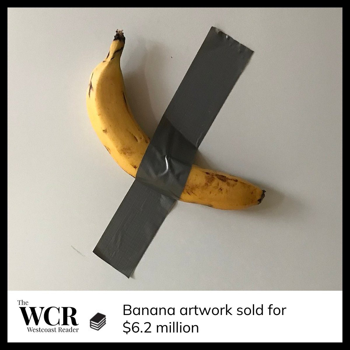 🍌🎨 What do you think of this art? Book Level 3 article from January issue of The Westcoast Reader.
#Art #Banana #News #AdultLiteracy