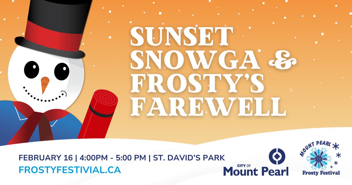 🧘‍♀️ Snowga under the sunset?

Yes, please! Join us Feb. 16th at 4PM for a magical winter yoga session at with Michelle from Sisters in Fitness at St. David's Park.

FREE event with hot Tim Hortons treats!
Bring your mat &amp; winter vibes ❄️✨ 

#SunsetSnowga #WinterMagic