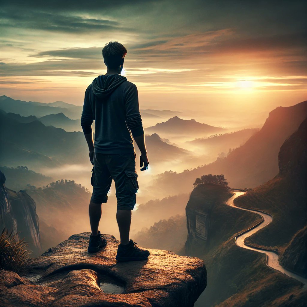 soyivanramirez's tweet photo. No esperes que el viento a tu favor sople,
ni que el sol pinte de oro el horizonte.
Avanza aunque el sendero sea inhóspito,
haz del riesgo tu mejor estandarte.
Las alas no esperan cielos despejados,
vuelan aún con la tormenta enfrente.
#Frasesanalogas #Felizvi https://t.co/zGO9bwQGD1