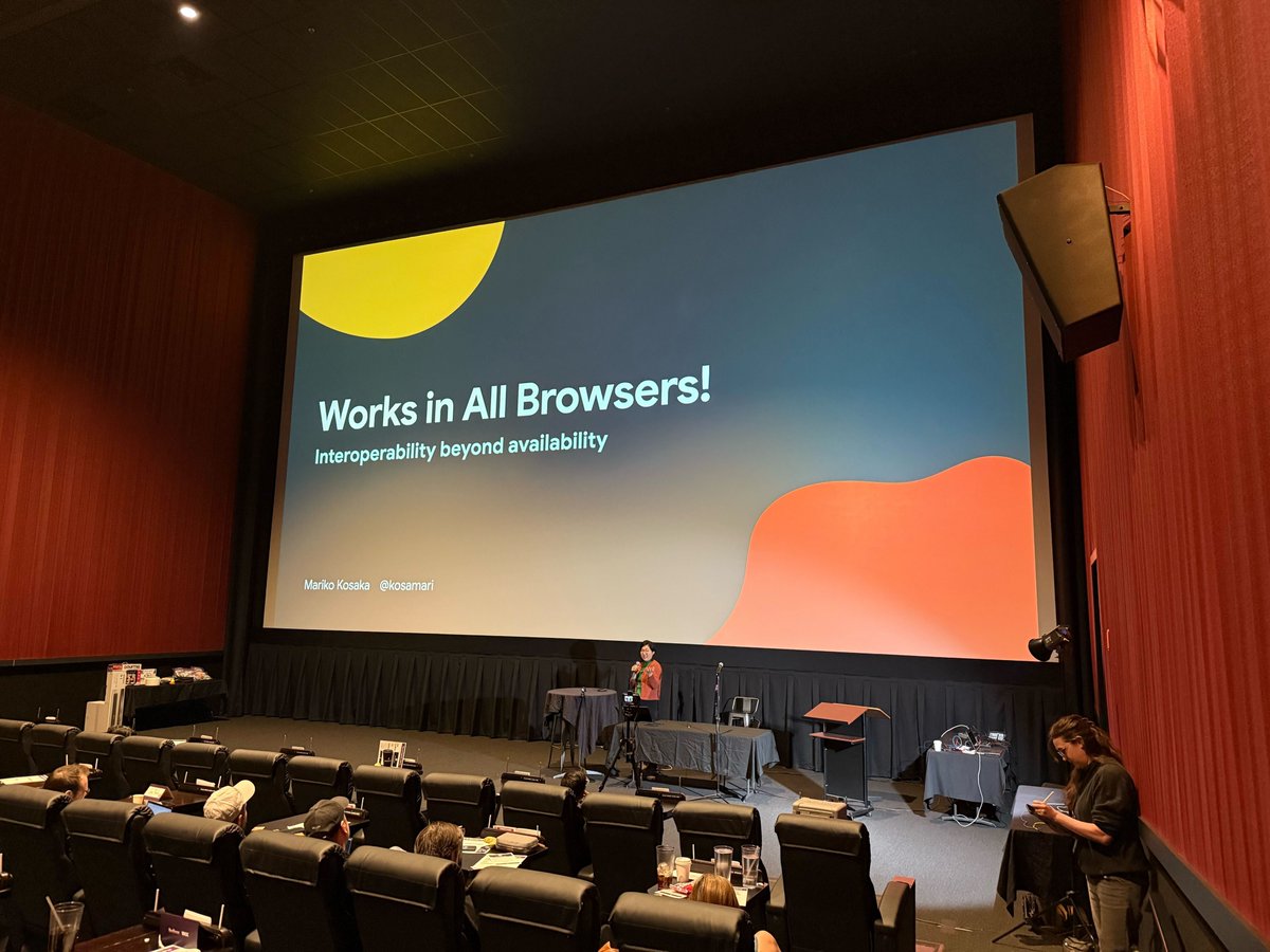 HalfStack Events (@halfstackconf) on Twitter photo First two speakers of the event.
<a href="/retrohack3r/">William p2p/acc</a> and <a href="/kosamari/">Mariko Kosaka</a> with their amazing presentation.
#halfstack #Phoenix First two speakers of the event.
<a href="/retrohack3r/">William p2p/acc</a> and <a href="/kosamari/">Mariko Kosaka</a> with their amazing presentation.
#halfstack #Phoenix