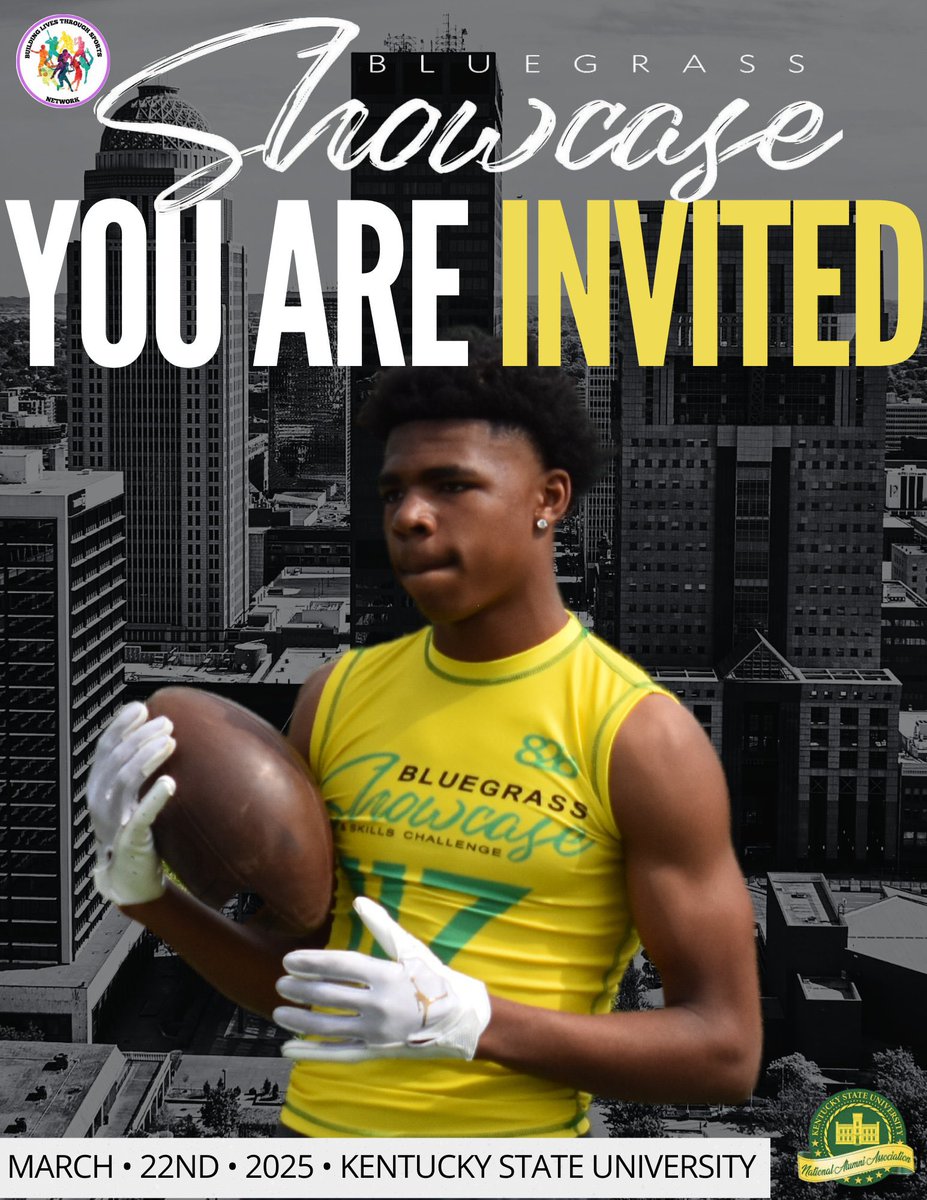 Extremely blessed to receive a camp invite to Kentucky State University 🙏 #AGTG 
<a href="/shelton_gandy/">shelton gandy</a> 
<a href="/CoachQue3/">Coach Cordarrin Wilson</a>
