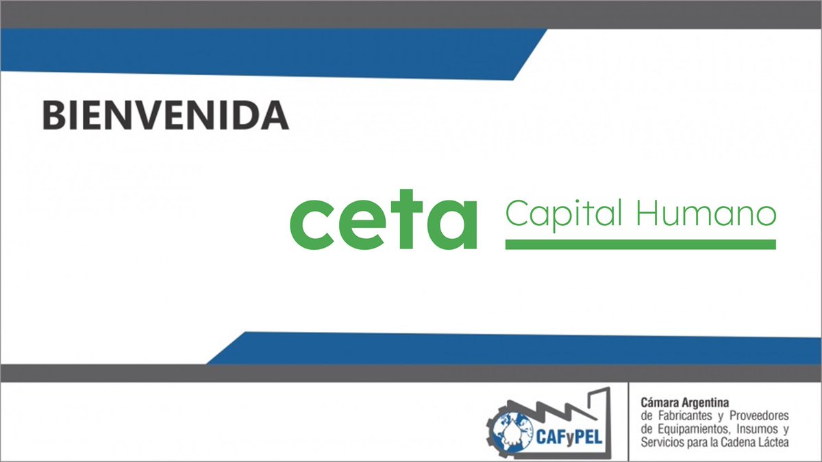 Le damos la bienvenida a GRUPO CETA 

Empresa especializada en de marketing, comunicación, consultoría, logística y limpieza. 

Para conocer más sobre nuestra nueva asociada, los invitamos a visitar su página web haciendo clic en el siguiente link: grupoceta.com