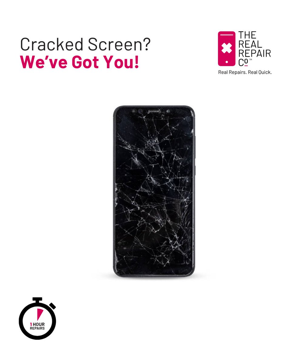 Oops, dropped your iPhone? Don’t let a cracked screen spoil your vibe. ✨

Need a replacement? We've got you covered! Our expert technicians can replace your screen within just 1 hour
Book your repair now > bit.ly/3ifZxth

#TheRealRepairCompany #RealRepairsRealFast