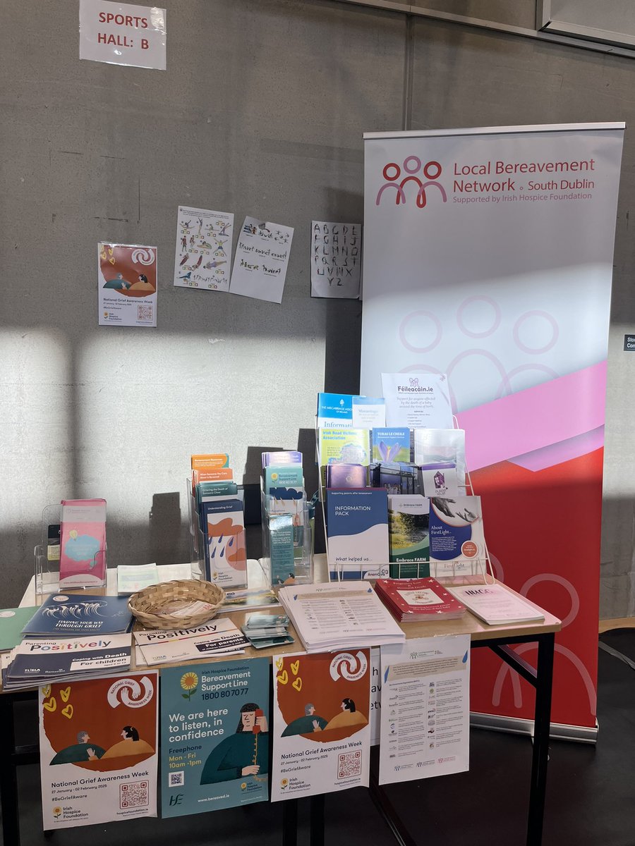 Amanda Roberts (@amanda_are7) on Twitter photo Thank you Marsha <a href="/NOSPIreland/">HSE National Office for Suicide Prevention (NOSP)</a> for arranging the health fair today in Adamstown. Delighted to be able to represent all the wonderful organisations in the South Dublin Bereavement Network. <a href="/IrishHospice/">Irish Hospice Foundation</a> Thank you Marsha <a href="/NOSPIreland/">HSE National Office for Suicide Prevention (NOSP)</a> for arranging the health fair today in Adamstown. Delighted to be able to represent all the wonderful organisations in the South Dublin Bereavement Network. <a href="/IrishHospice/">Irish Hospice Foundation</a>