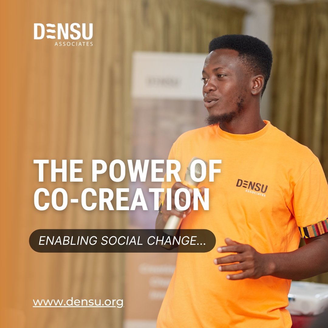The Power of Co-Creation 🤝   

Co-creation empowers communities and drives lasting change. Let’s create impact together! 🌱
 
Check out post on our LinkedIn: 👇
linkedin.com/feed/update/ur… 

#CoCreation #DensuImpact #SustainableDevelopment