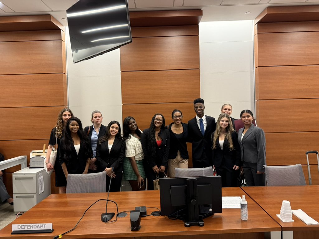 Mock Trial is ready for Districts today!