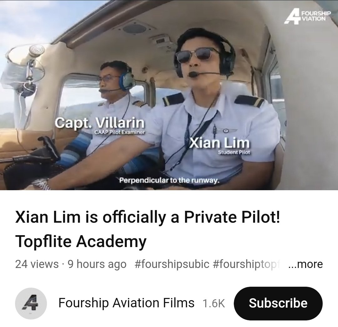 jackiecuddles's tweet photo. #cloudnine #experienceofalifetime moment on #CNY2025 for Pilot @XianLimm #checkride #acedit βοΈπ―π
@topfliteacademy @sahlandrew @chiclet.pecson @evangelistavlad @striker152 @vinceejerome @felixhocson @strike.dl @fourship.aviation
https://t.co/cwB5kx1uxU https://t.co/ZBbDtK9cCb