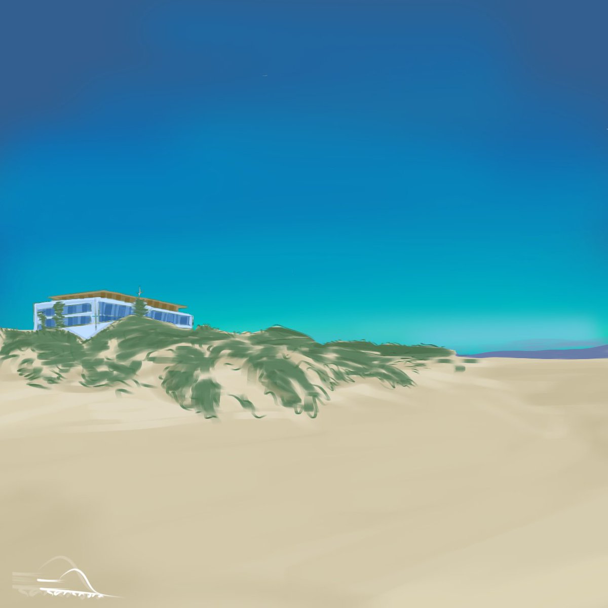 Latest drawing landscape in january 2025
Hope 'ur happy everytime 
Enjoy

<a href="/CmsnArtist_Id/">Rules at Pinned 📌</a> 
#artistsontwitter #opencommission
#wintervolliefde