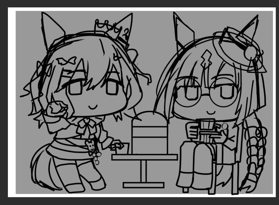 描けば出る
予定外なのでそんなに細かく描かないけど、期間中に描き終わったらガチャ最終日に天井覚悟で回したいと思う 