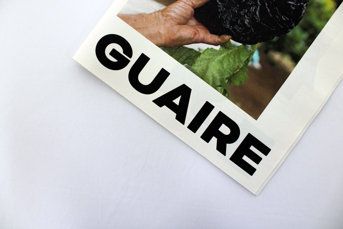 (1/4)
Producido por Erika Achec, Sergio daniel, José miguel del Pozo y Ronald Pizzoferrato, el fanzine “Guaire”, impreso en #París, #Francia, reúne la obra de dieciocho creadores visuales en torno a #Caracas y su imaginario: Elecorter, Giacalone, Robert Guerra, Simón Hermida...