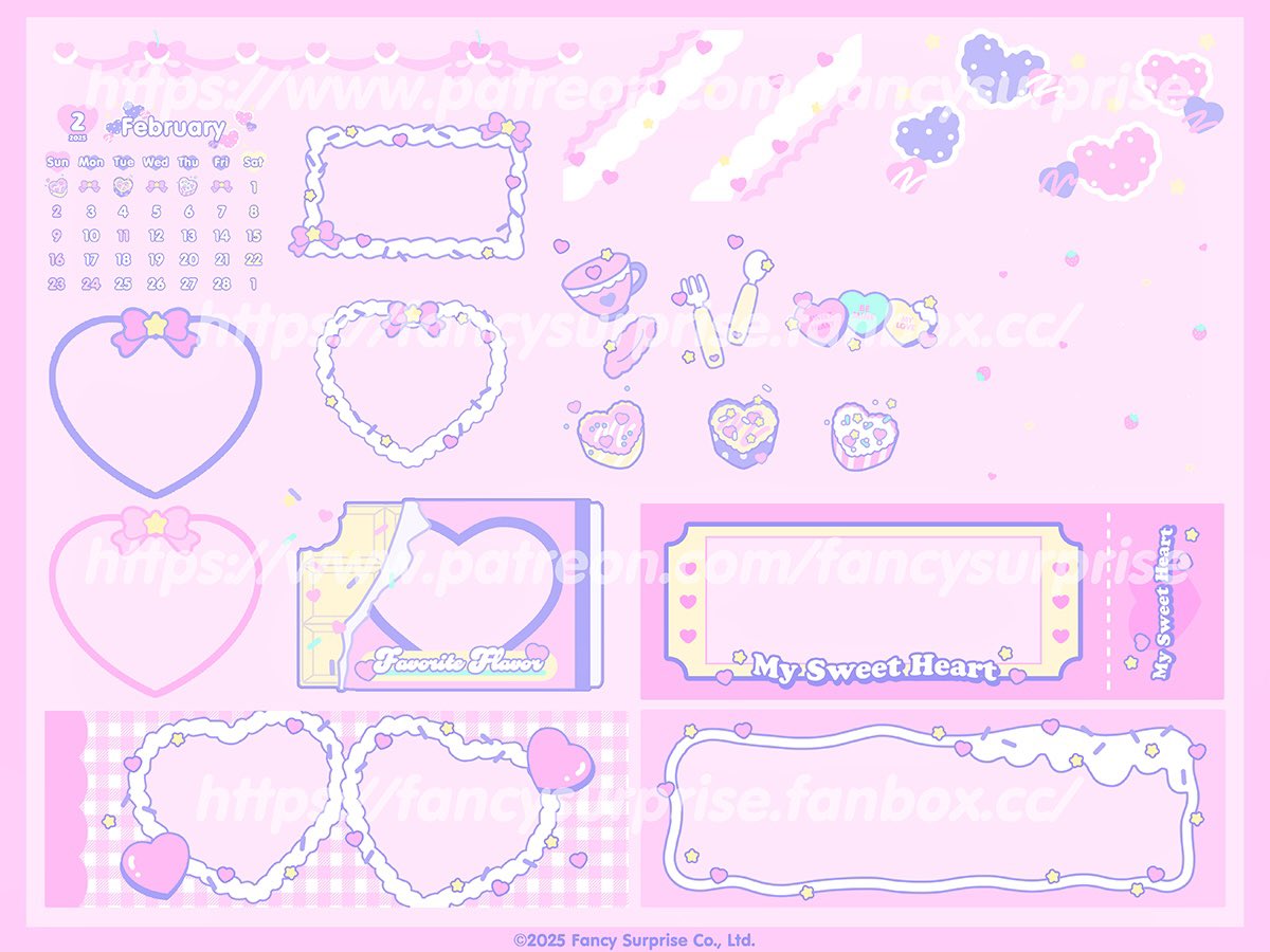 Fancy_Surprise's tweet photo. 🎀🐥🐰Supporters Only💖Feb. Stickers🧁💞
https://t.co/vayCbccDSy https://t.co/99vLqrdfH8