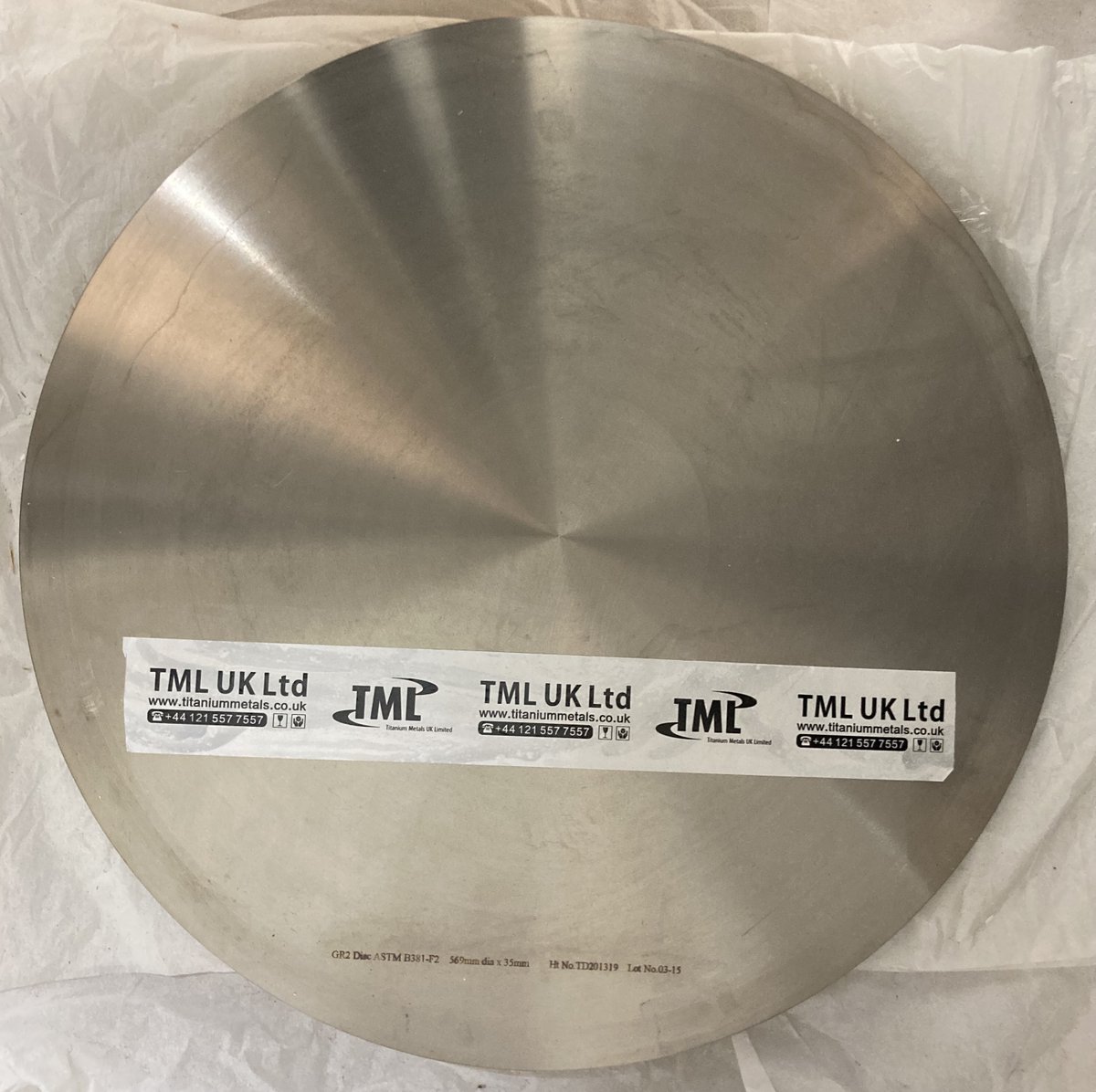 Titanium Metals UK Ltd tweet media