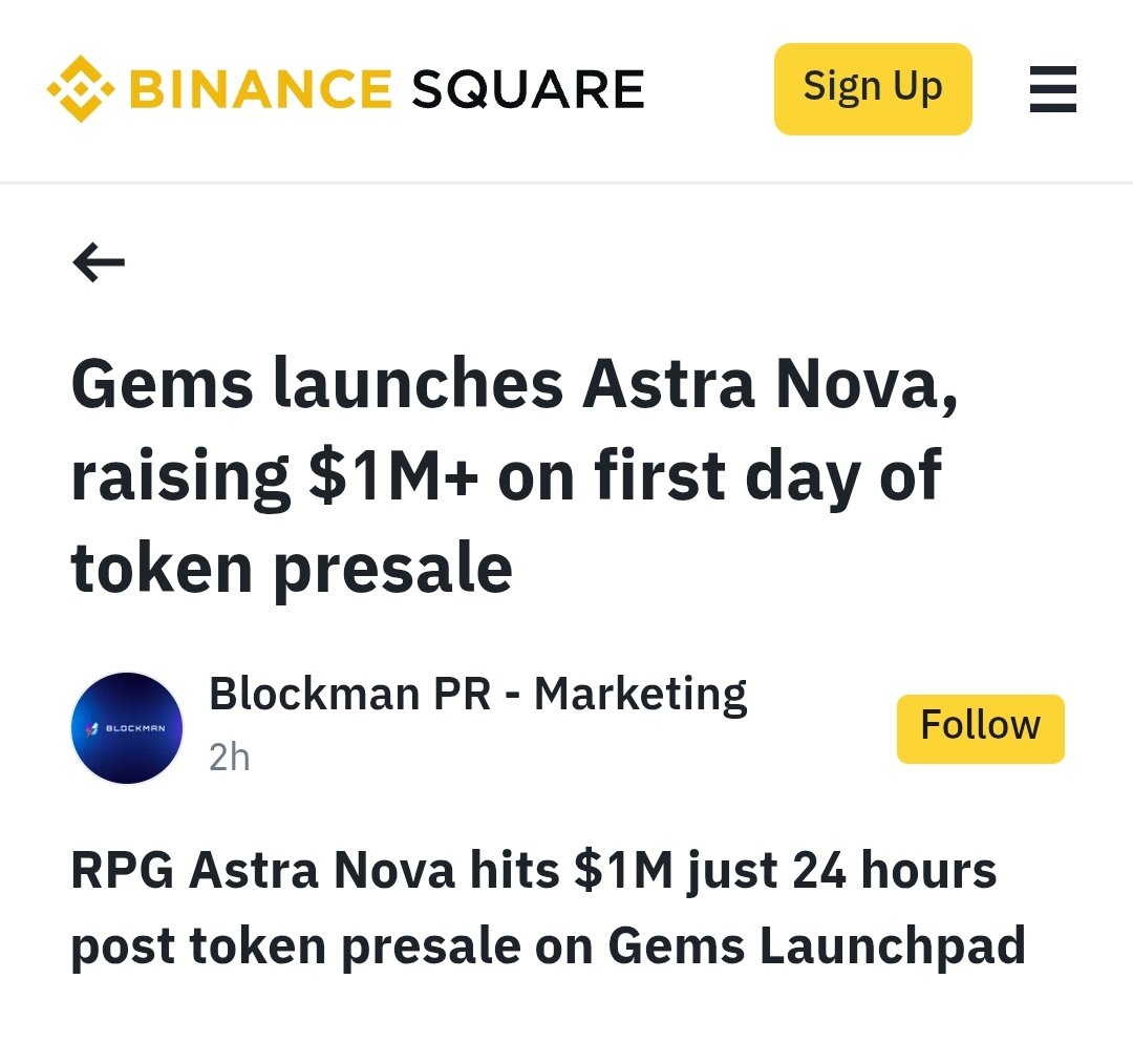 Isaac Joshua (@isaac__joshua) on Twitter photo $1M+ in 24 hours.
Not every project gets access.
Not every investor gets in.
𝐁𝐮𝐭 𝐰𝐡𝐞𝐧 𝐭𝐡𝐞𝐲 𝐝𝐨, 𝐭𝐡𝐢𝐬 𝐡𝐚𝐩𝐩𝐞𝐧𝐬.
Numbers don’t lie. Demand is real.
And we’re just getting started.
<a href="/Astra__Nova/">Astra Nova</a>
<a href="/Gems_Launchpad/">Gems Launchpad</a>
<a href="/Gems_VIP_/">Gems</a>
#GEMSVIP #AstraNova #Crypto #Web3 $1M+ in 24 hours.
Not every project gets access.
Not every investor gets in.
𝐁𝐮𝐭 𝐰𝐡𝐞𝐧 𝐭𝐡𝐞𝐲 𝐝𝐨, 𝐭𝐡𝐢𝐬 𝐡𝐚𝐩𝐩𝐞𝐧𝐬.
Numbers don’t lie. Demand is real.
And we’re just getting started.
<a href="/Astra__Nova/">Astra Nova</a>
<a href="/Gems_Launchpad/">Gems Launchpad</a>
<a href="/Gems_VIP_/">Gems</a>
#GEMSVIP #AstraNova #Crypto #Web3
