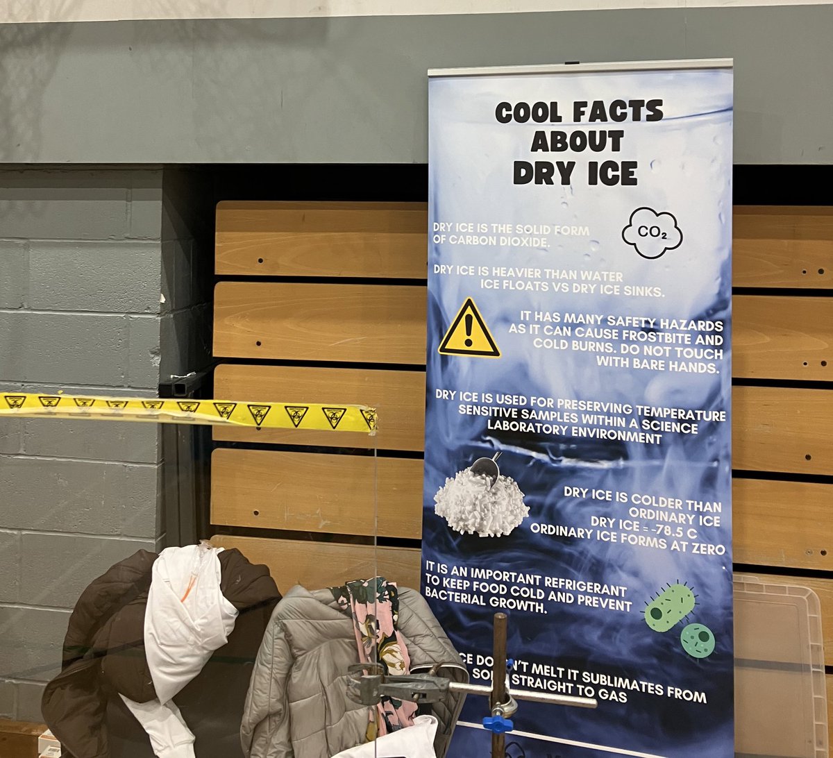 We’re at <a href="/TrinityHighMcr/">Trinity High</a> Careers Fair today, showcasing careers in Technical Services! We have activities demonstrating the skills used in lab work ⬇️