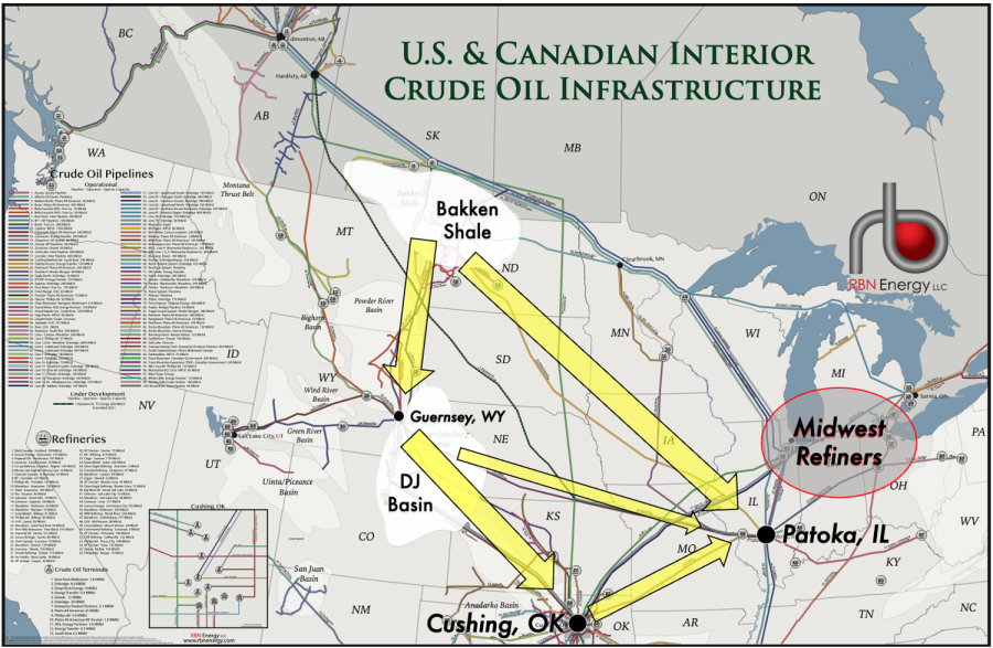 RBNEnergy's tweet photo. Tariffs have served as a cornerstone of President Trump’s economic vision. In the campaign, he said he could impose tariffs as high as 25% on all imported goods from Canada and could deliver on that promise at any time. This has raised concerns, especially for Canadian producers and U.S. refiners, who depend on the efficient and economical movement of barrels between them. In today’s RBN blog, we look at how tariffs could impact Canadian producers and U.S. refiners. https://t.co/0Two5ym4hK