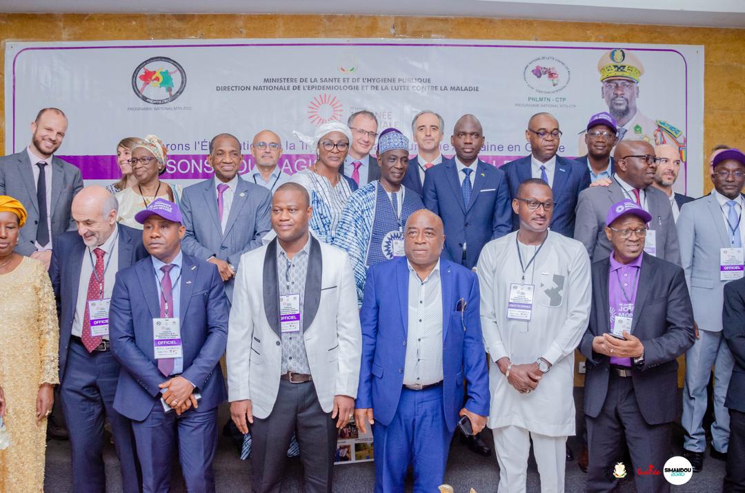 Proud to witness this historic moment at the official ceremony organized by the 🇬🇳Guinea Ministry of Health, marking the elimination of sleeping sickness in the country on World NTD Day. Bravo to the communities and all partners involved! #SleepingSickness #WorldNTDDay #beatNTDs