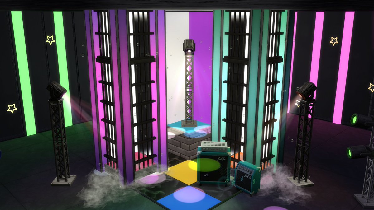 Gothball1's tweet photo. #Janbuild25 challenge by
@sims4ideas - Let's dance πΊπΆ
I know this was yesterday's theme but I was inspired by it so I wanted to do it anyways! The best part is that sims can actually get in and dance in those cages π #ShowUs https://t.co/uao1neg5qf