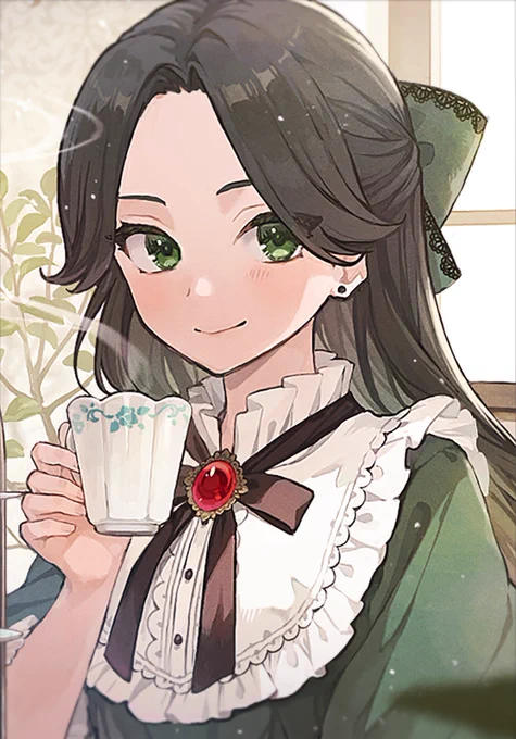 ■お仕事■ tolico所属のクロエ・アーデン様の配信用イラストを描かせて頂きました!よろしくお願いいたします