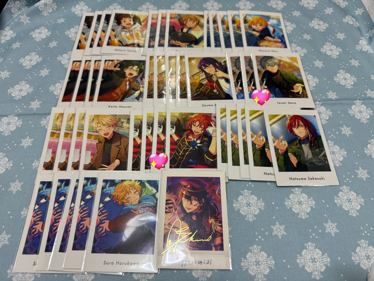 【交換 譲渡】あんスタ ぱしゃっつ 5 private

譲 画像参照

求 零 英智 茨
数は画像にて確認頂けますと幸いです。
💖は零との交換or複数キャラ纏めての譲渡のみ

検索からでもご自由にお声掛け下さい。