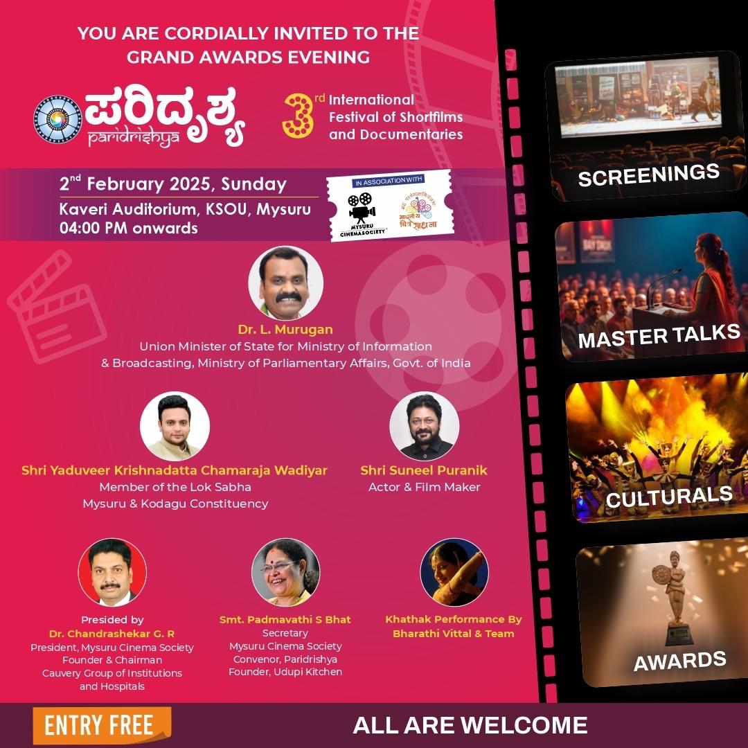 arunkmj98's tweet photo. #ParidrishyaFilmFest
#Paridrishya2025 https://t.co/s9b72V0xhK