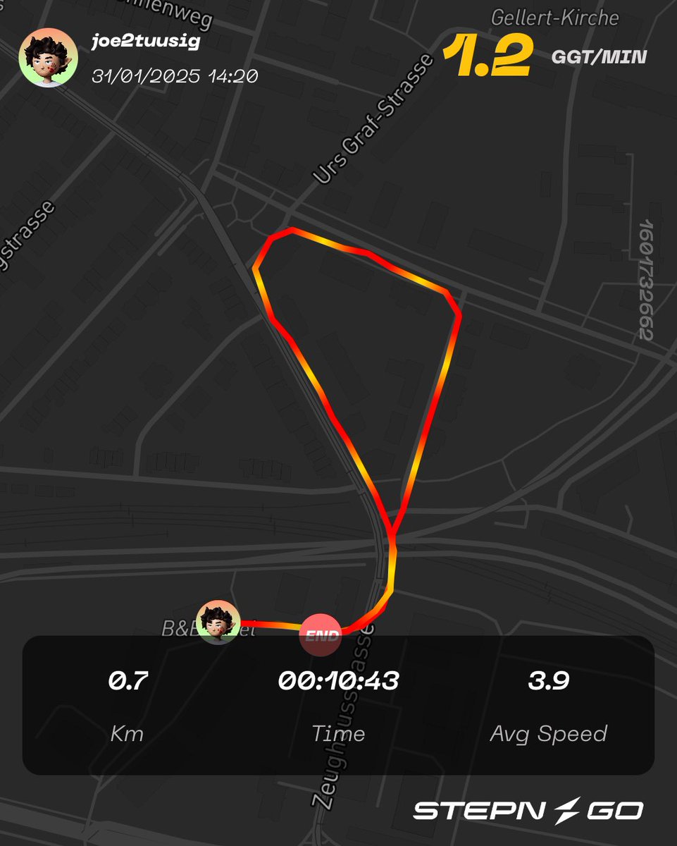 joe2tuusig's tweet image. #STEPNLunarRun