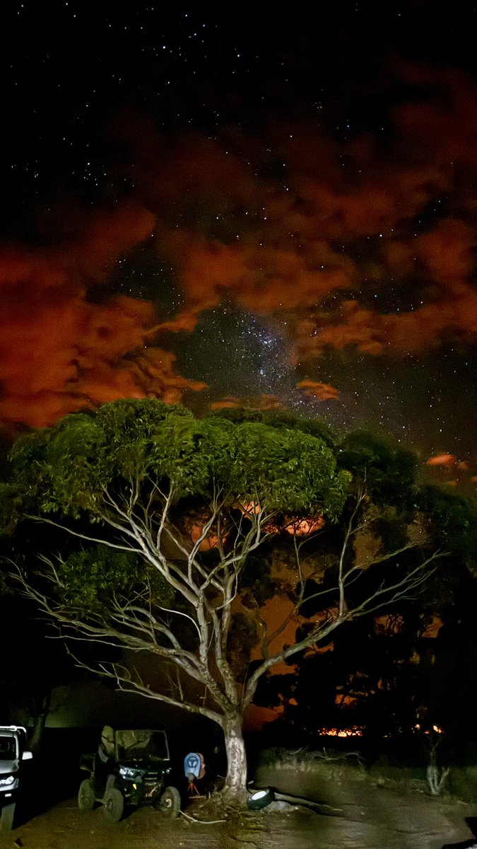 Dalyup fire from home. When I first saw it to 7:30pm Cool change in now so hopefully they can get it controlled 🤞🏻🤞🏻