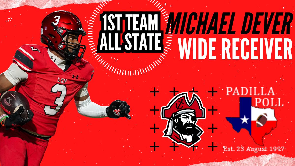 Lubbock-Cooper Pirate Football (@footballlcp) on Twitter photo The most prolific receiver in school history is 1st Team All State! Congrats Mike! It’s going to be fun watching you at the Jones! <a href="/TexasTechFB/">Texas Tech Football</a> The most prolific receiver in school history is 1st Team All State! Congrats Mike! It’s going to be fun watching you at the Jones! <a href="/TexasTechFB/">Texas Tech Football</a>