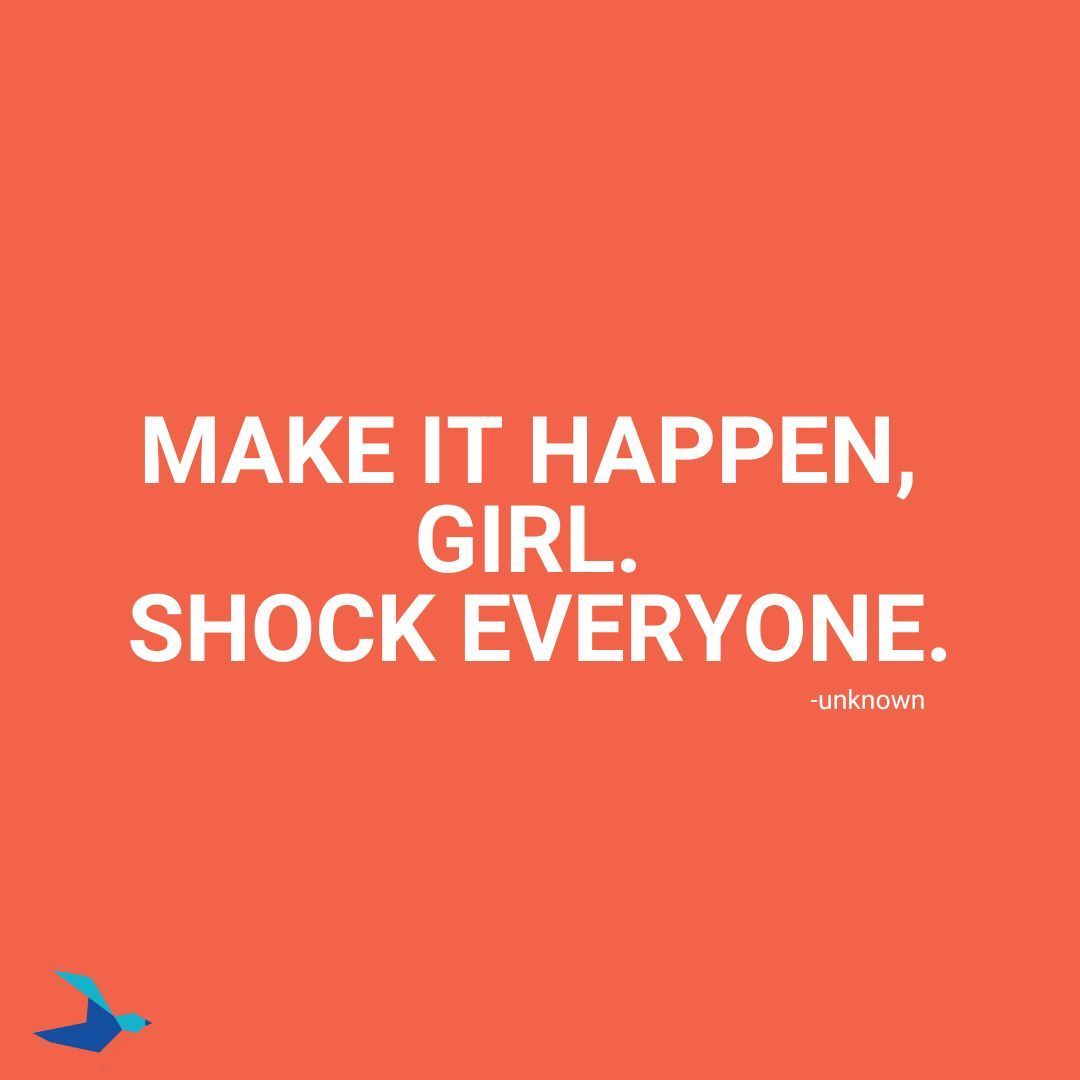 "Make it happen, girl. Shock EVERYONE." -unknown

Happy Fri-YAY, Ellevate DC. ✨ 

#EllevateDC #EllevateWomen #EllevateNetwork #EllevateInDC #Friday #FriYay #FridayEnergy #FridayMotivation