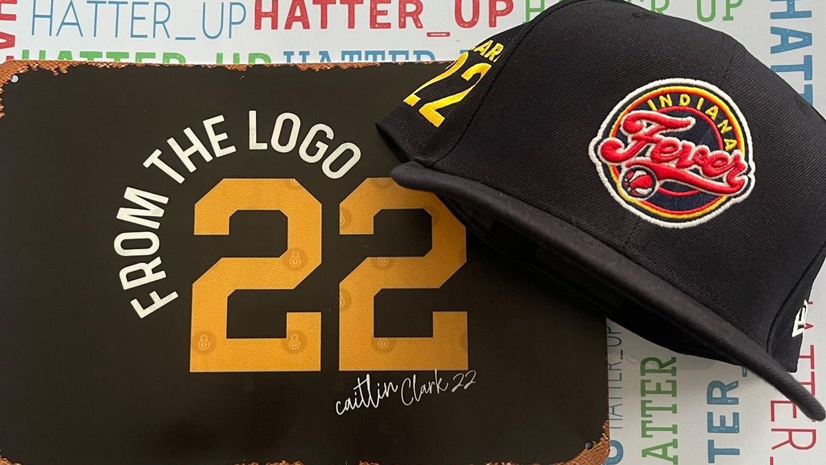 Hatter_up's tweet image. In honor of Caitlin Clark’s Number 22 jersey being retired This Sunday by @TheIowaHawkeyes my hat of the day Is the @WNBA @IndianaFever @NewEraCap w/ @CaitlinClark22 side patch #SidePatch @ToddRadom #Feaver🌡️#IndianaFever #WNBA #FittedHatSociety #HatCollector #UnitedByCaps