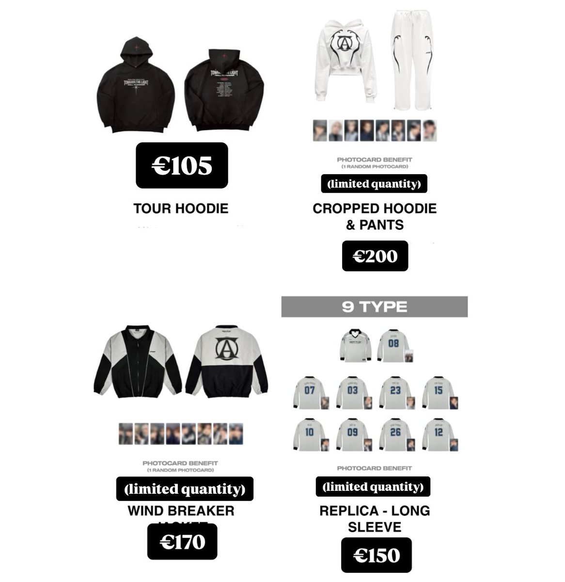 ATEEZ TOWARDS THE LIGHT WORLD TOUR MD 에이티즈 콘서트 굿즈 양도