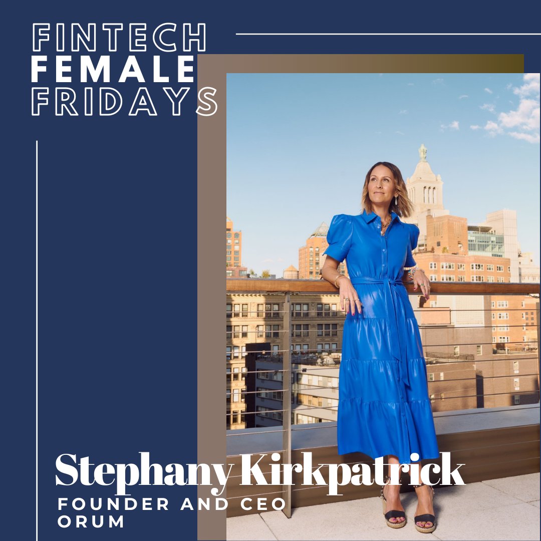 NYCFintechWomen's tweet photo. Meet @StephKirkpat, CEO &amp; Founder of @hello_orum. On a mission to revolutionize payments, she’s changing the way money moves in the U.S. — empowering businesses and consumers to unlock their true potential. https://t.co/jZvDhjeCRT